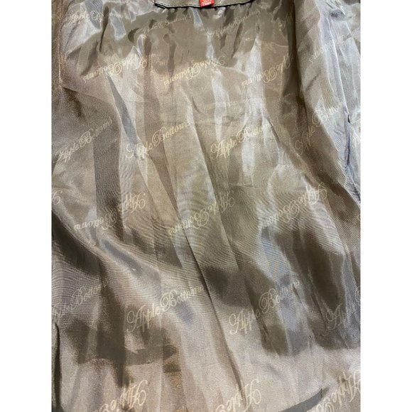 Apple Bottom Jeans Womens Brown Puffer Bomber Jacket - Picture 6 of 7